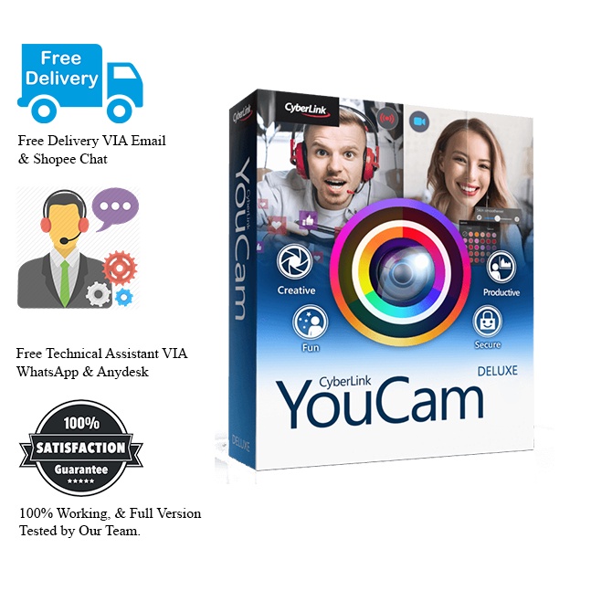 Youcam Deluxe 10 2023 Full Version | Shopee Malaysia