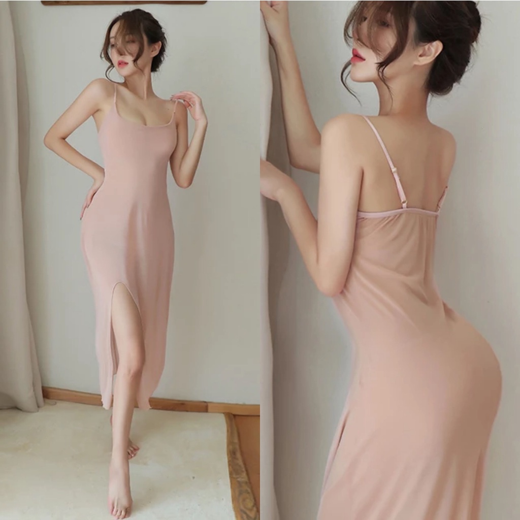 Women's Pajamas Sexy Lace Night Dress Nightgown See-though Lingerie ...