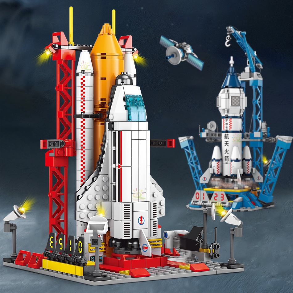 Space Shuttle Launch Center Lunar Lander Model Building Blocks ...