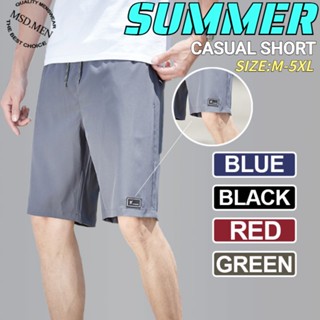 Local Delivery】Men Shorts Casual Short Pants Men Sports Shorts Cropped  Shorts Drawstring Shorts Men's Clothing seluar pendek lelaki M-4XL