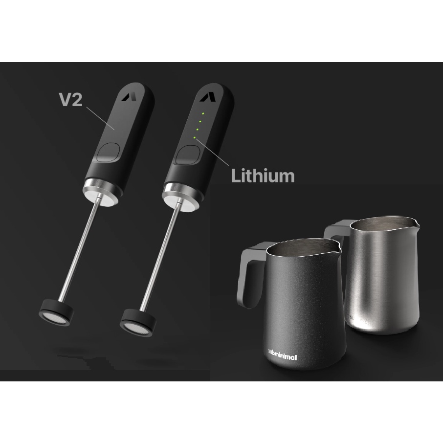 Subminimal NanoFoamer V2 Lithium Rechargeable Combo With FlowTip