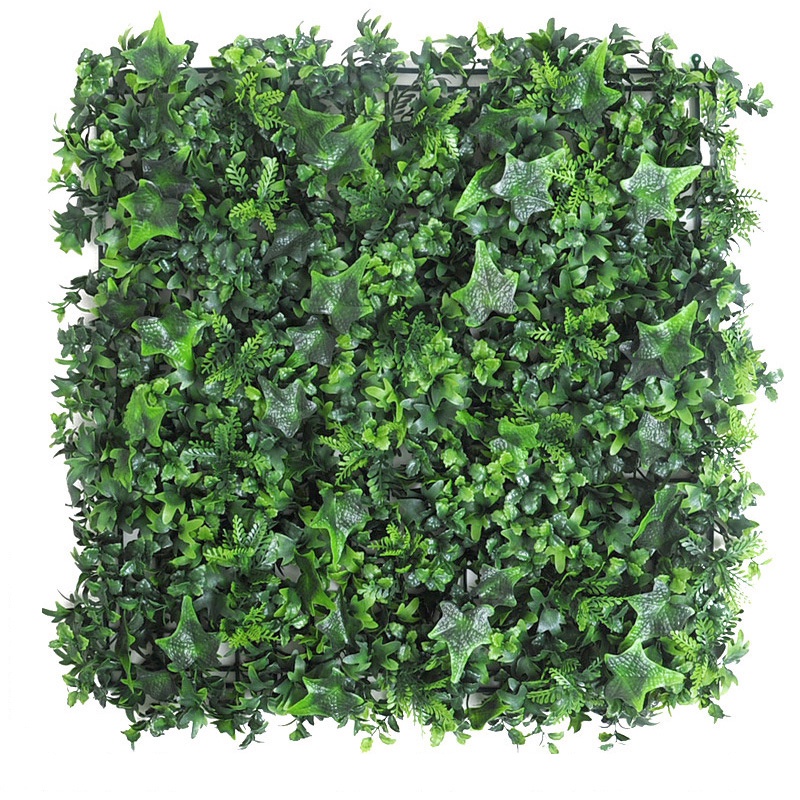 Artificial Wall Plants Rumput Tiruan Outdoor Pagar Daun Dinding Hiasan ...