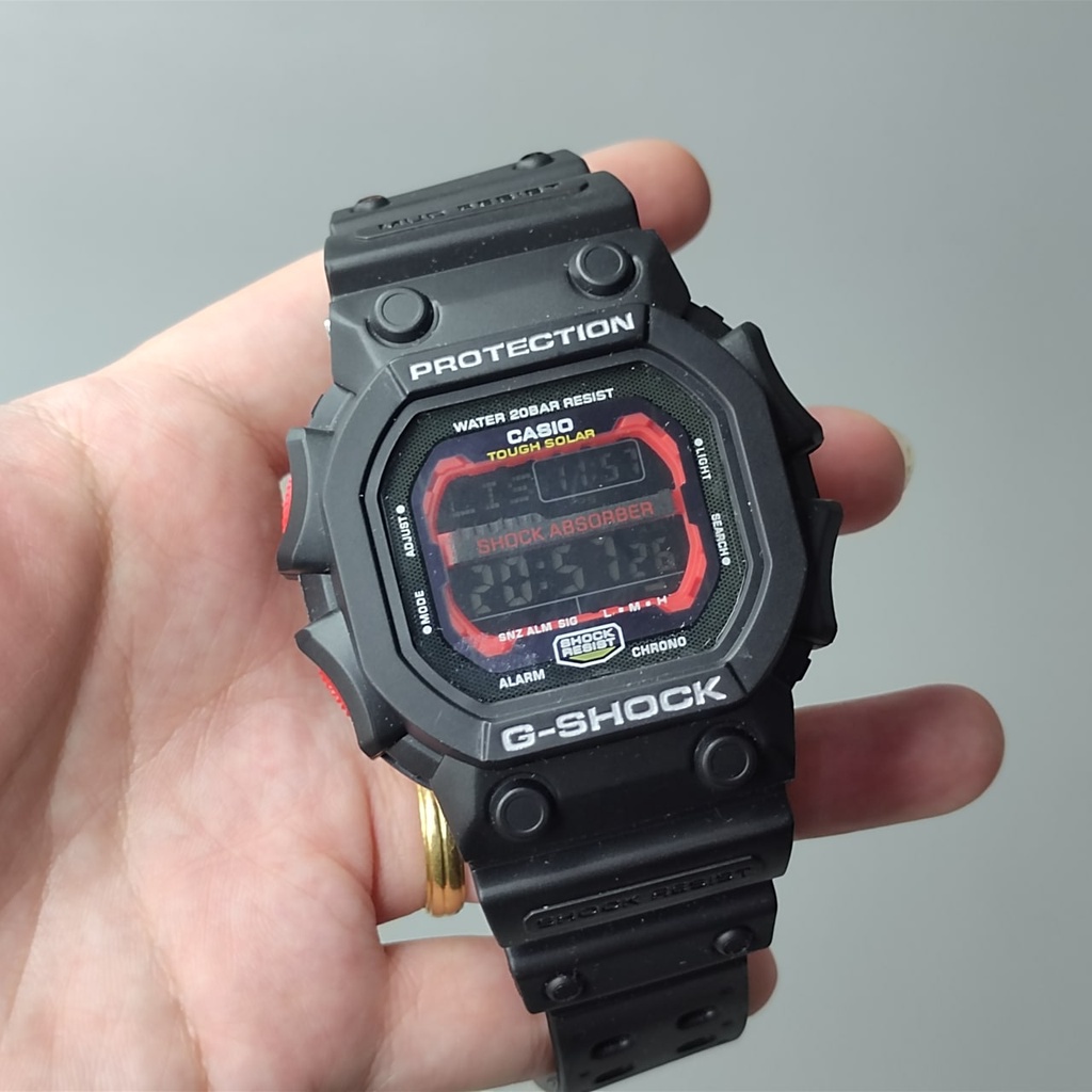 G Shock King GX56 BB1 Black tough solar Jam Tangan G Shock Black g shock GX56bb G shock Big Large Shopee Malaysia