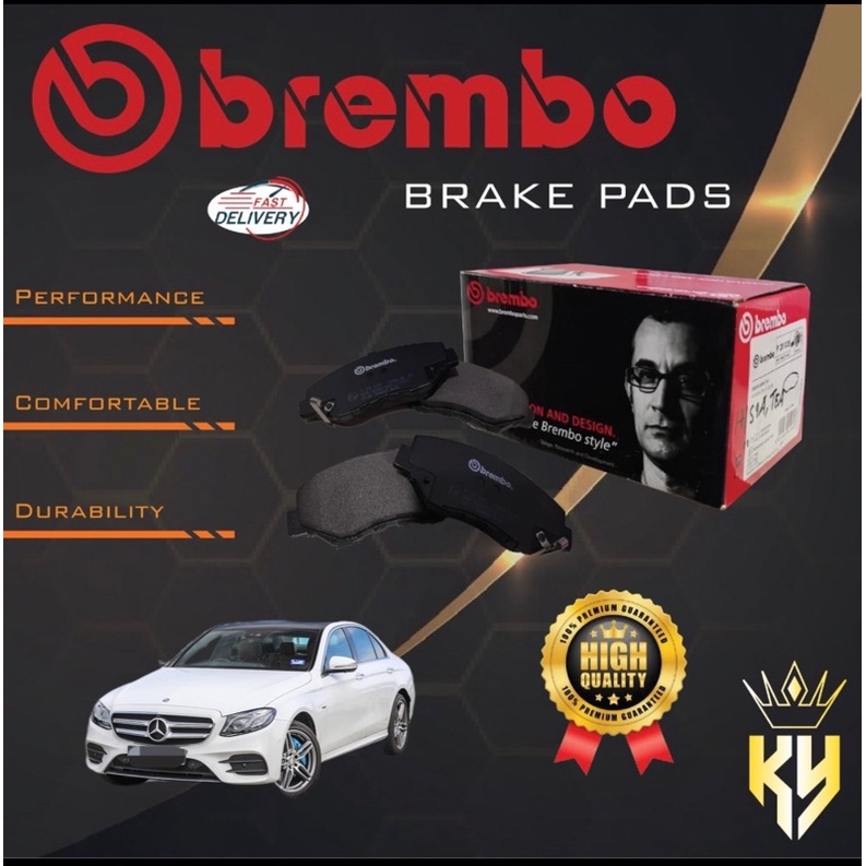 BREMBO Bremsbelagsatz Hinten P50141 - Für Verschiedene Fahrzeugmodelle
