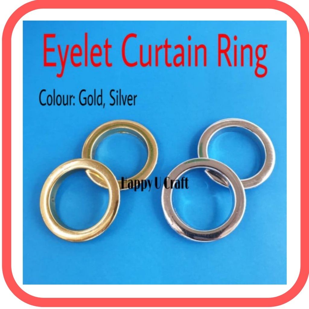 Eyelet Curtain Ring Single Only (50pcs/pkt) | Shopee Malaysia