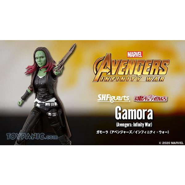 100% Original Bandai Shf Avengers Infinity War S.H.Figuarts Gamora Genuine In Stock Figure Model Toys - 26
