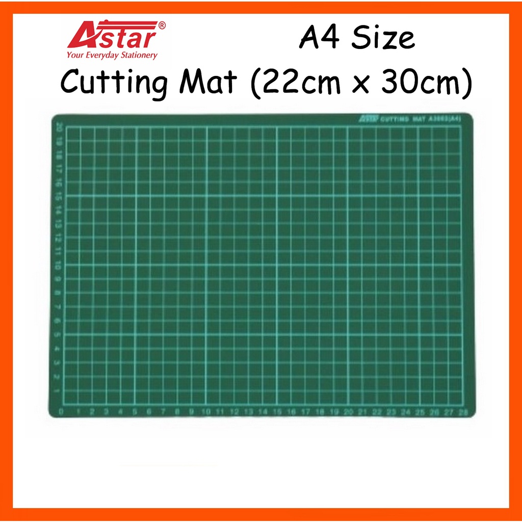ASTAR Cutting Mat A4 Size (22cm x 30cm) Shopee Malaysia