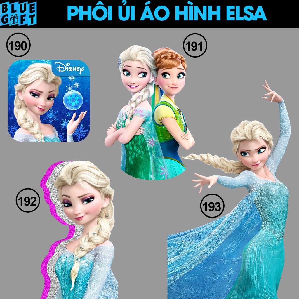 (Heat Ironing Image - Ironing Sticker) Printed on Demand, Elsa Image 6 ...