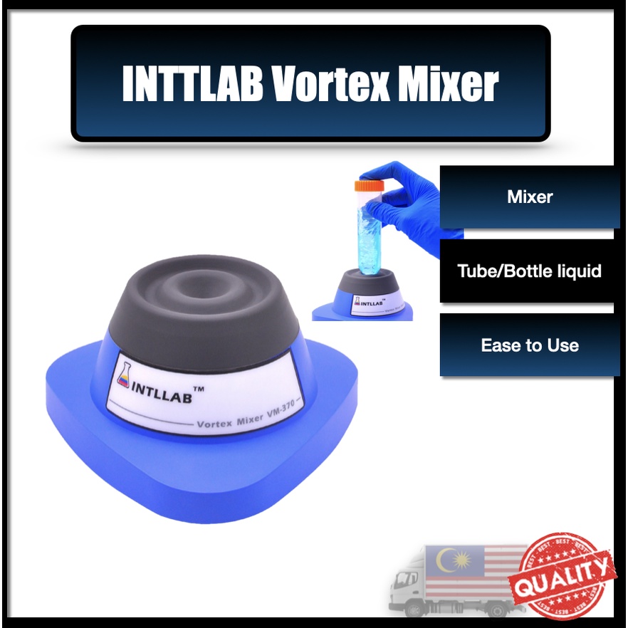 INTLLAB Lab Vortex Mixer Bottle Paint Touch Function Lab Vortexes Tattoo Ink Eyelash