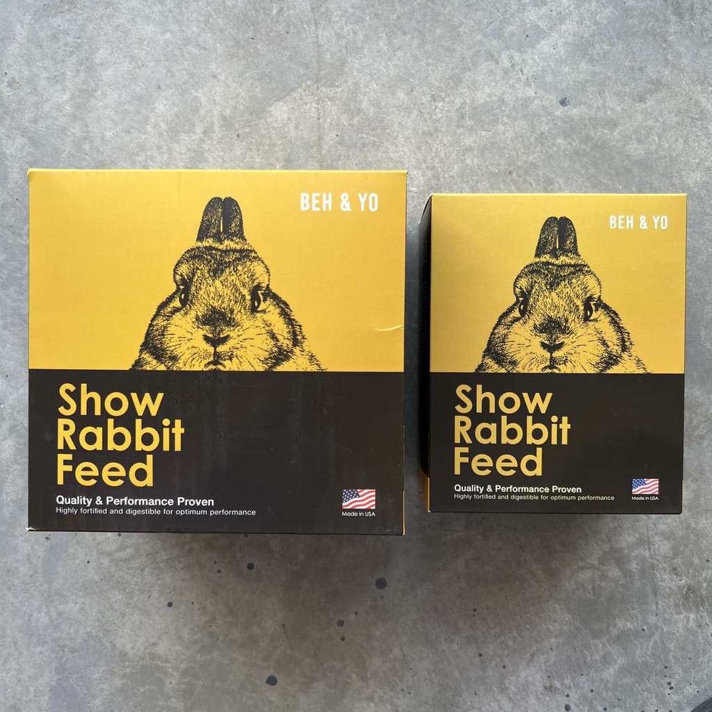 Show Rabbit Feed Beh & Yo 600G/1.2KG Shopee Malaysia