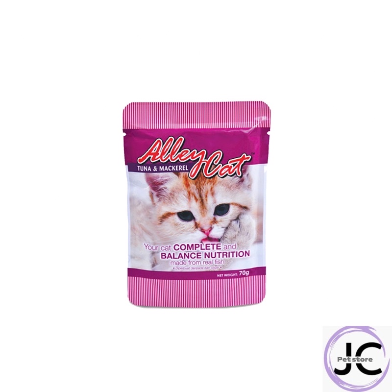 Alley Cat Cat Pouch 70g Shopee Malaysia