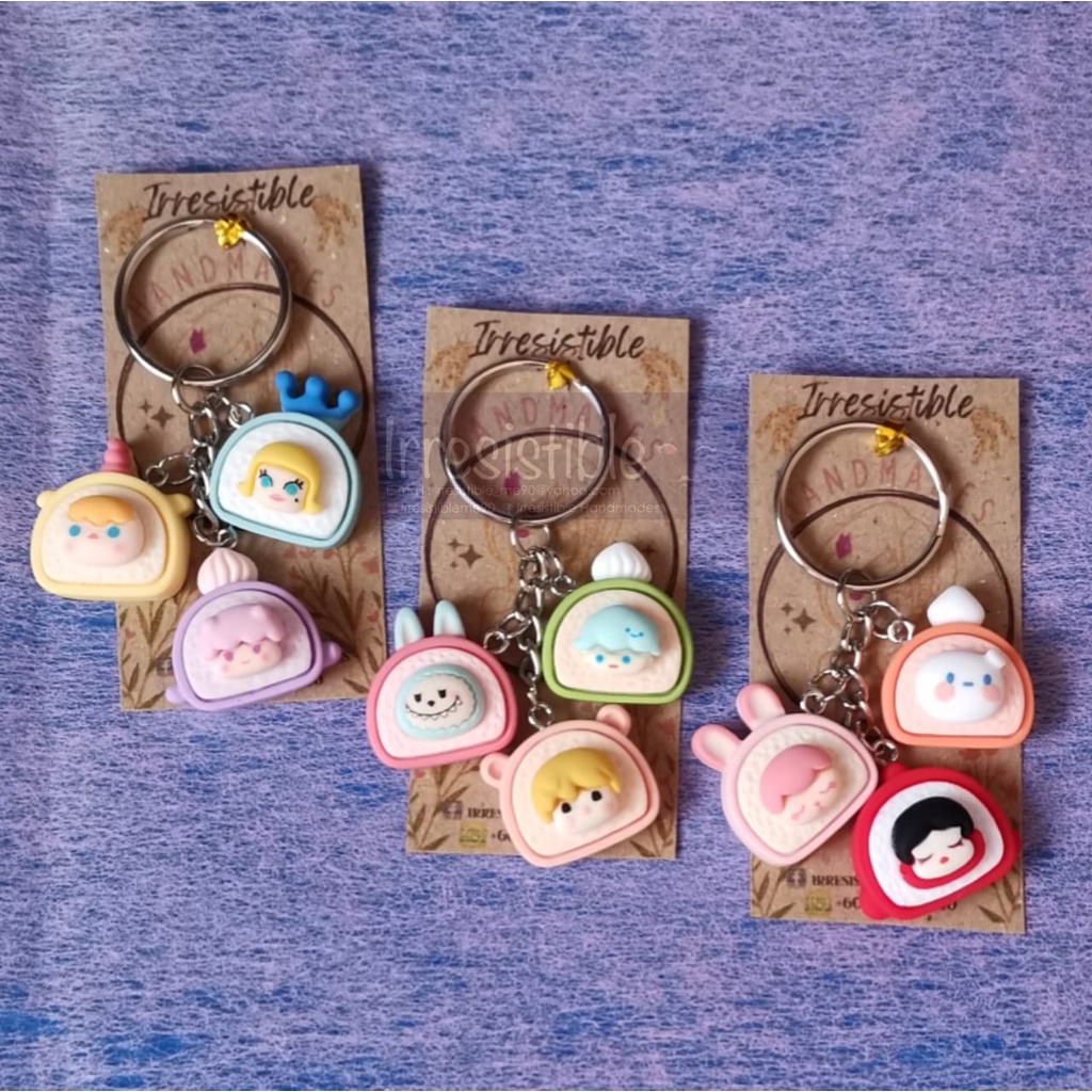 Popmart Cake Charms DIY Handmade Keychains | 🌸READY STOCK🌸 | Shopee ...