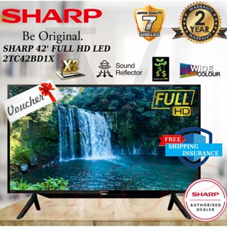 SHARP 42 INCH FULL HD ANDROID TV 2TC42EG2X // GOOGLE TV 2TC42EG1X ...