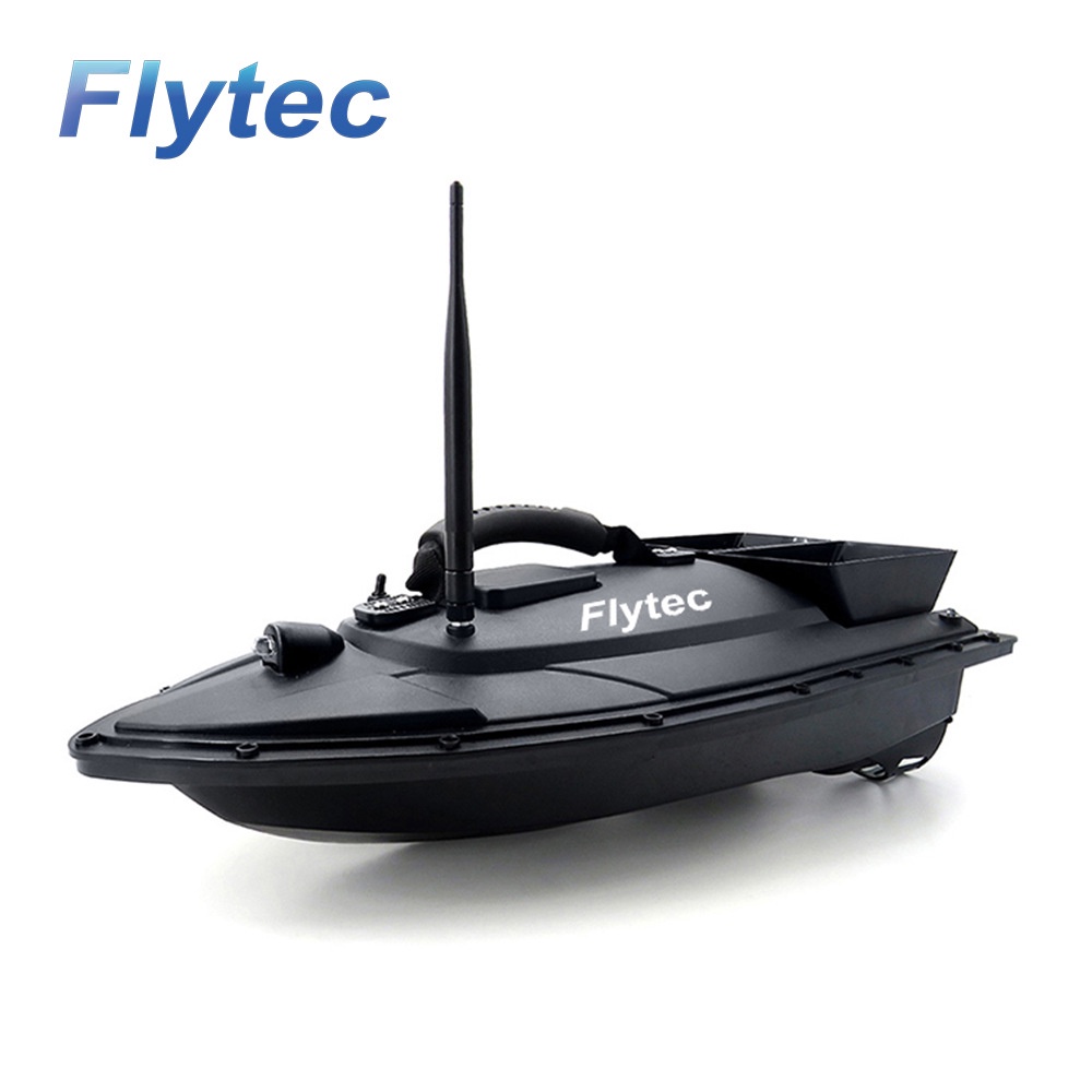 Flytec Fishing Bait RC Boat 500m Remote Fish Finder / 5.4km/h Maximum ...