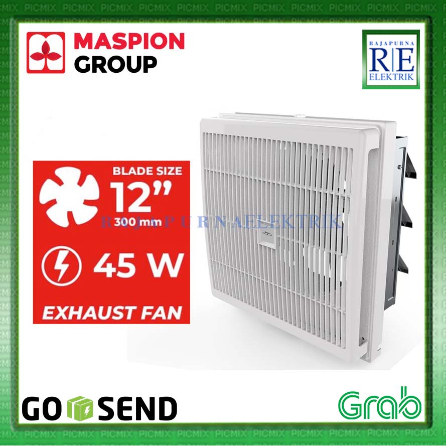 Exhaust Fan/Maspion MV-300 NEX Suction Fan (12Inch) | Shopee Malaysia