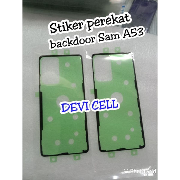 Original Samsung A53 adhesive backdoor glue sticker, adhesive back ...