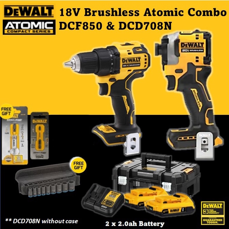 Dewalt 20v atomic online combo