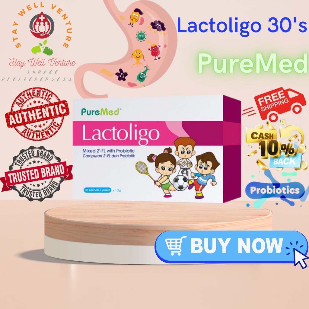 PureMed Lactoligo - (NEW FORMULATION - PUREMED LactoE-mune 30'S ...