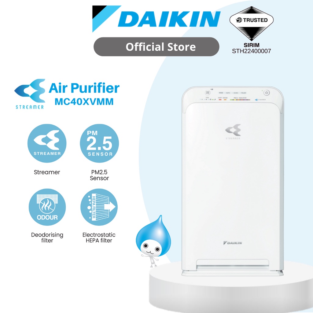 Daikin streamer air deals purifier