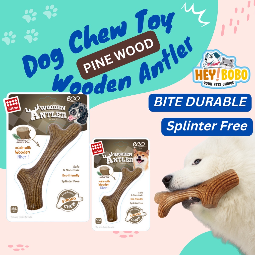 Toys for dogs that store like to chew wood