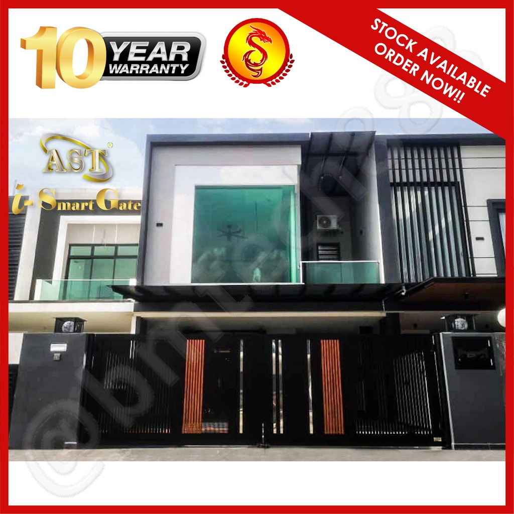 AUTOGATE 7 SERIES Fully Aluminum Trackless Folding Gate /Installation ...