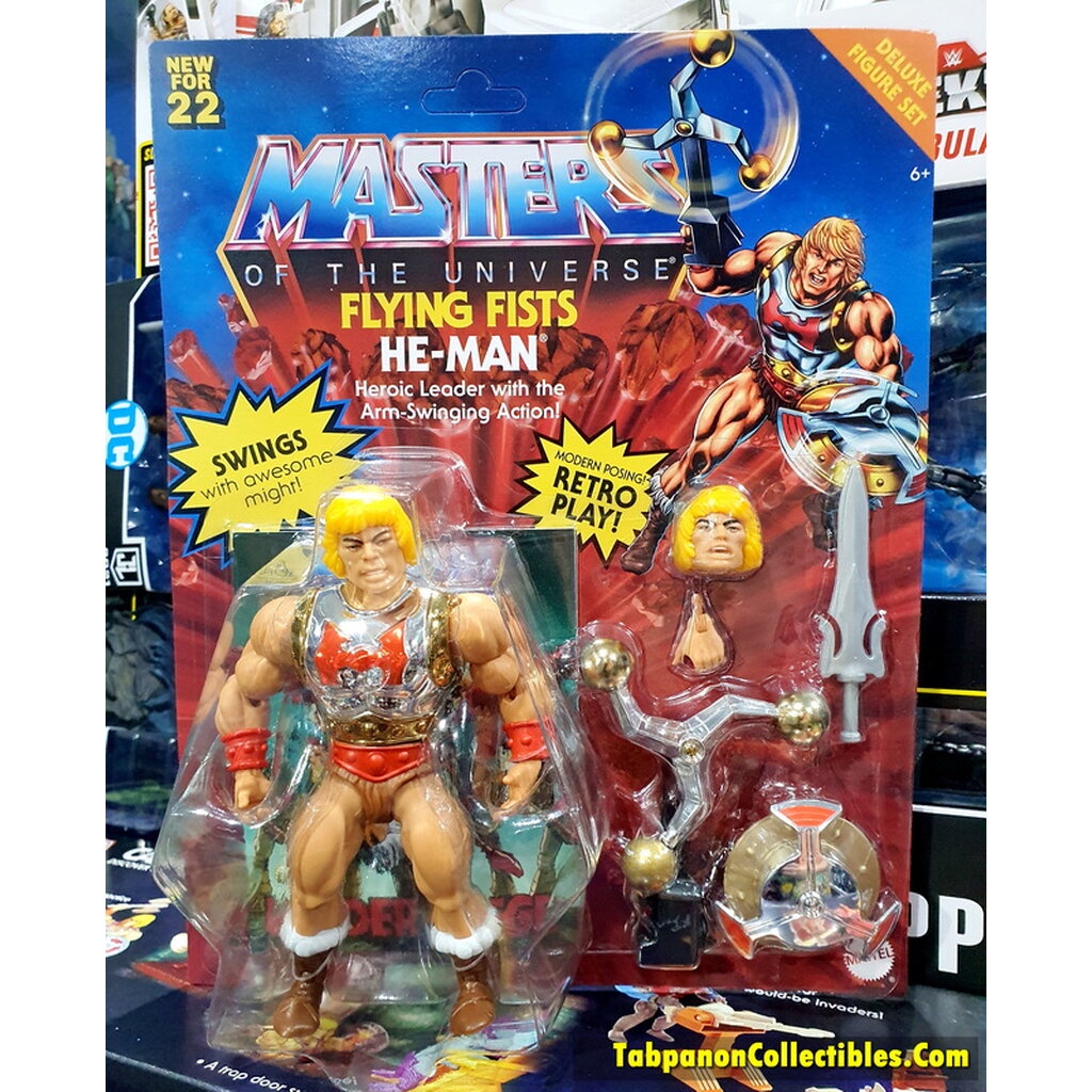 [2022.02] Mattel MOTU Origins Deluxe Flying Fist He-Man 6-Inch Action ...