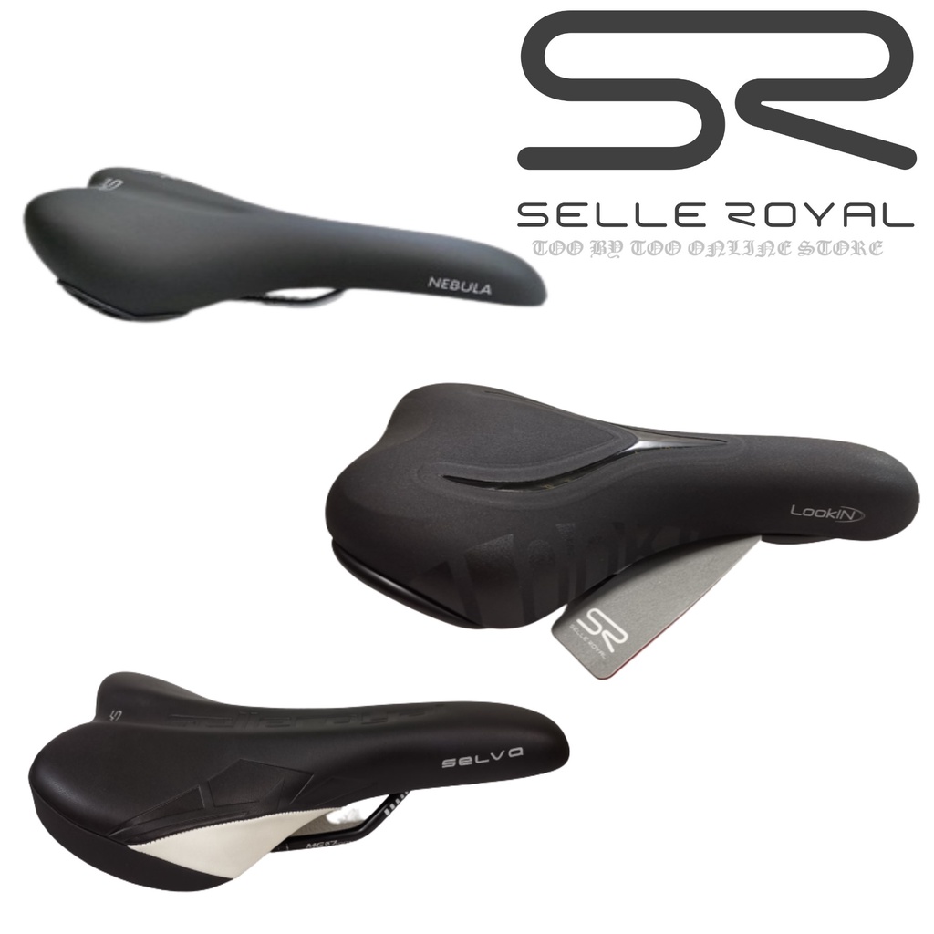 Selle Royal Gel Saddle Nebula, Freeway, Lookin Selva SUPER SOFT