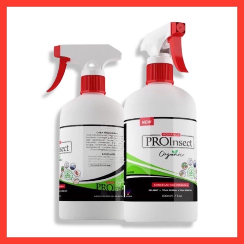 PROINSECT SINGLE PACK RACUN SERANGGA Spray BED BUG PEPIJAT | Shopee ...