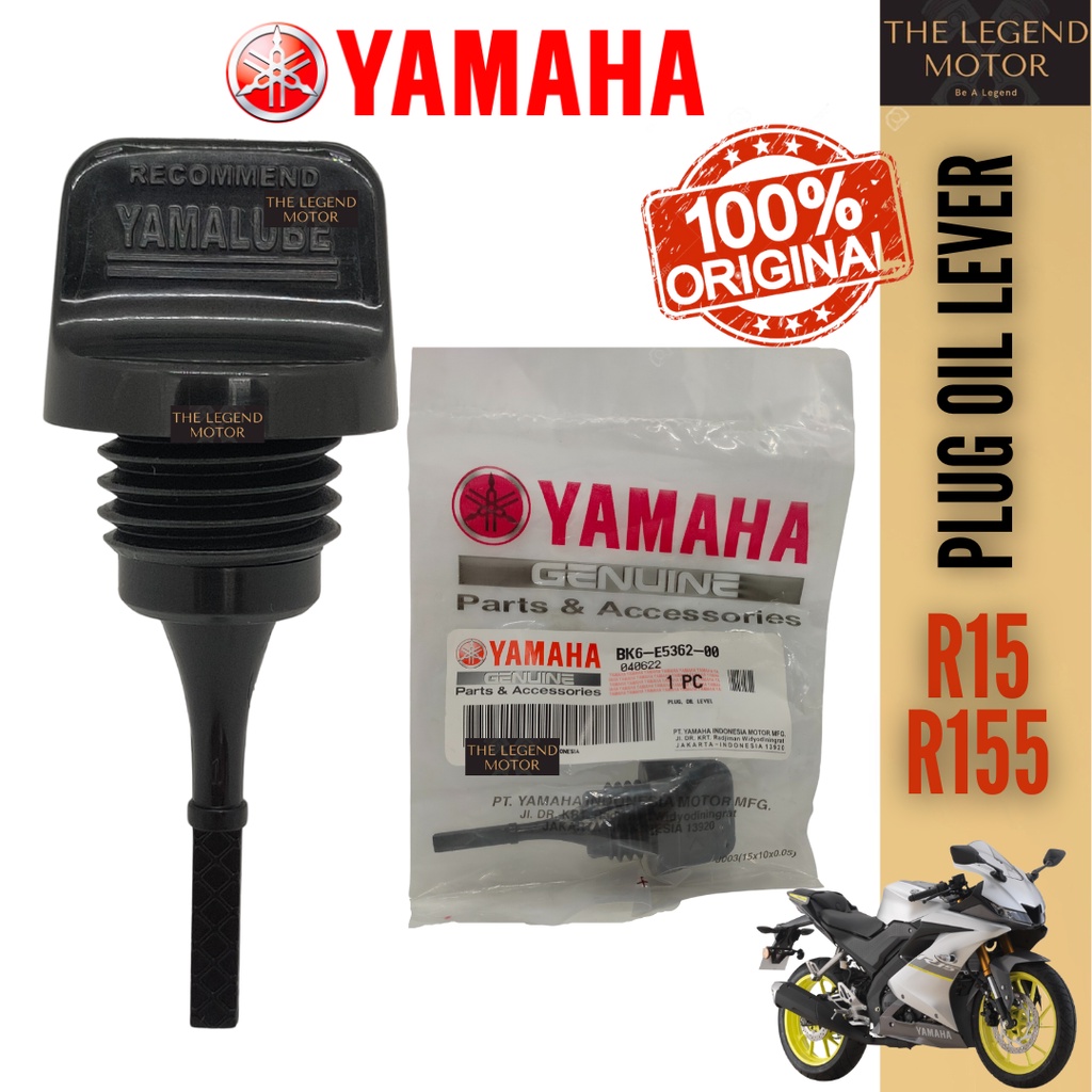 R15 YZF155 VVA V3 R155 2019 ENGINE OIL GAUGE LEVEL CAP PLUG PENUTUP ...