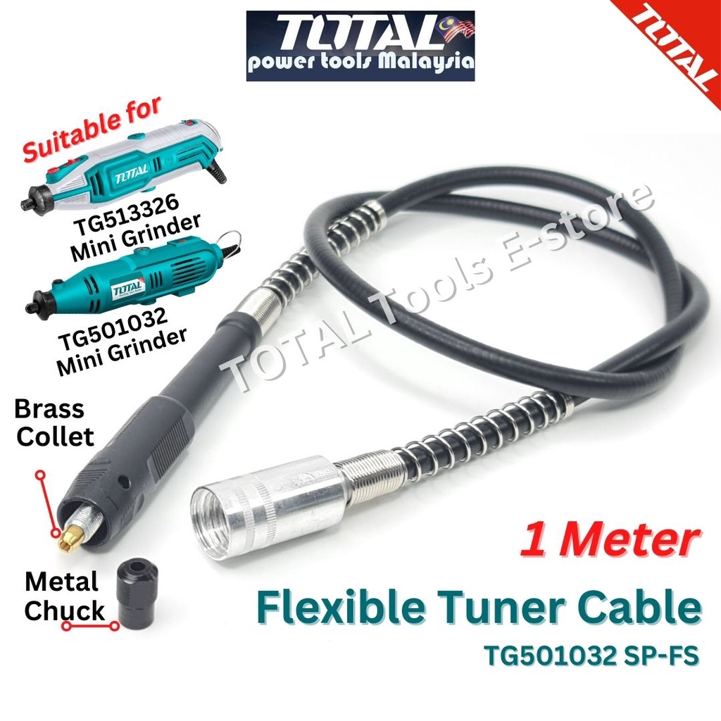 TOTAL Flexible Shaft Cable [ Replacement Parts ] for TOTAL Mini Grinder