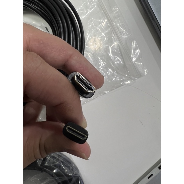 ( ready stock ) 5m 5 meter 10m 10 meter 4k 60hz mini hdmi to standard ...
