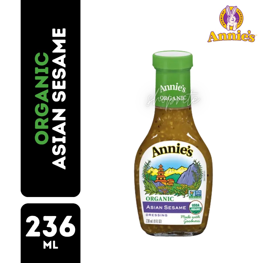 Annie's Organic Dressings Goddess/ Green Garlic/ Green Goddess/ Shiitake Sesame Vinaigrette