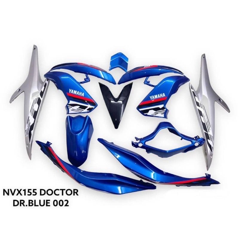 YAMAHA NVX155 V1 COVERSET COVER SET BODY SET NVX DOCTOR RAPIDO 100 Premium Quality Shopee