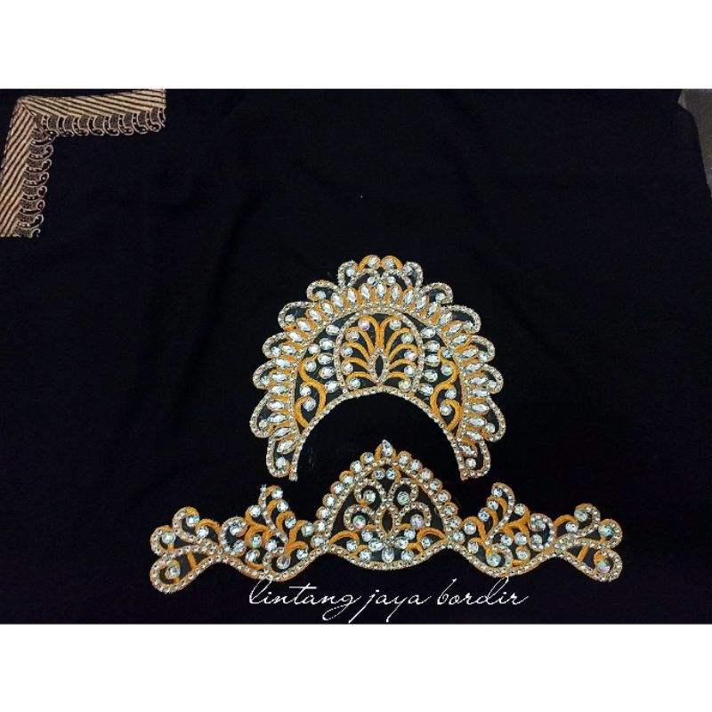 Crown Embroidery Accessories siger sunda Shopee Malaysia