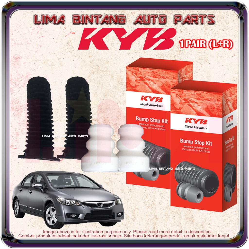 Honda Civic FD SNA SNB Front Absorber Cover Dust Protector , Shaft Bush ...