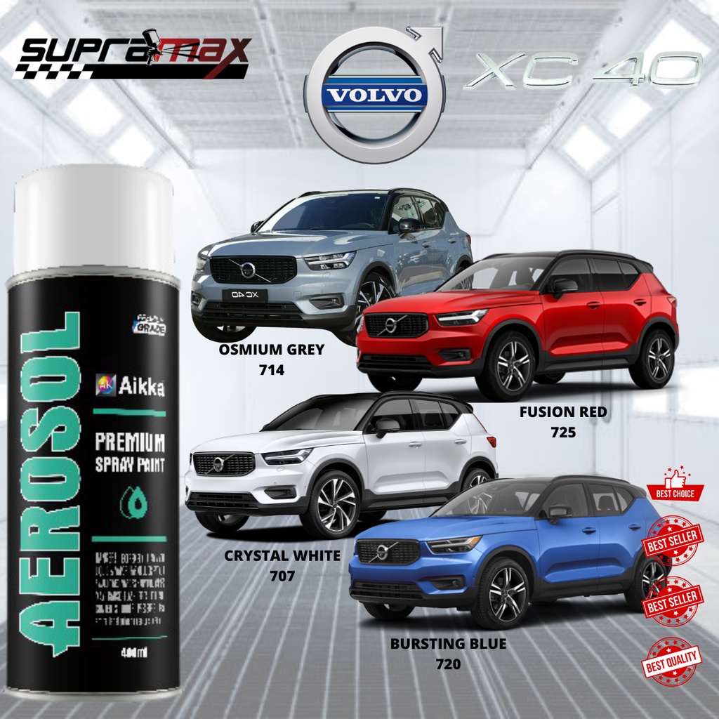 [Volvo XC40] SUPRAMAX Aerosol Spray 2K Paint/ Car Body Touch Up Paint