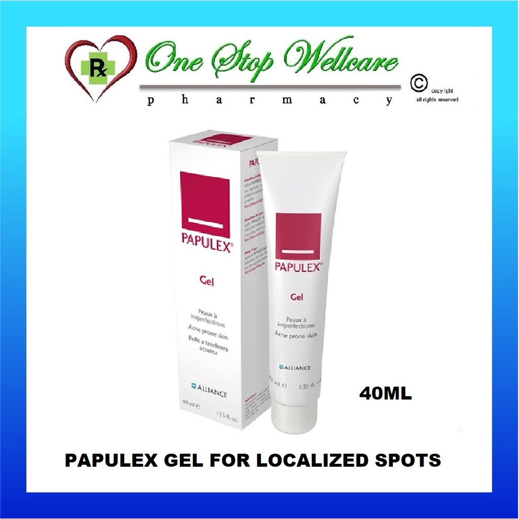 PAPULEX GEL FOR LOCALIZED SPOTS 40ML (EXP:12/2025) | Shopee Malaysia