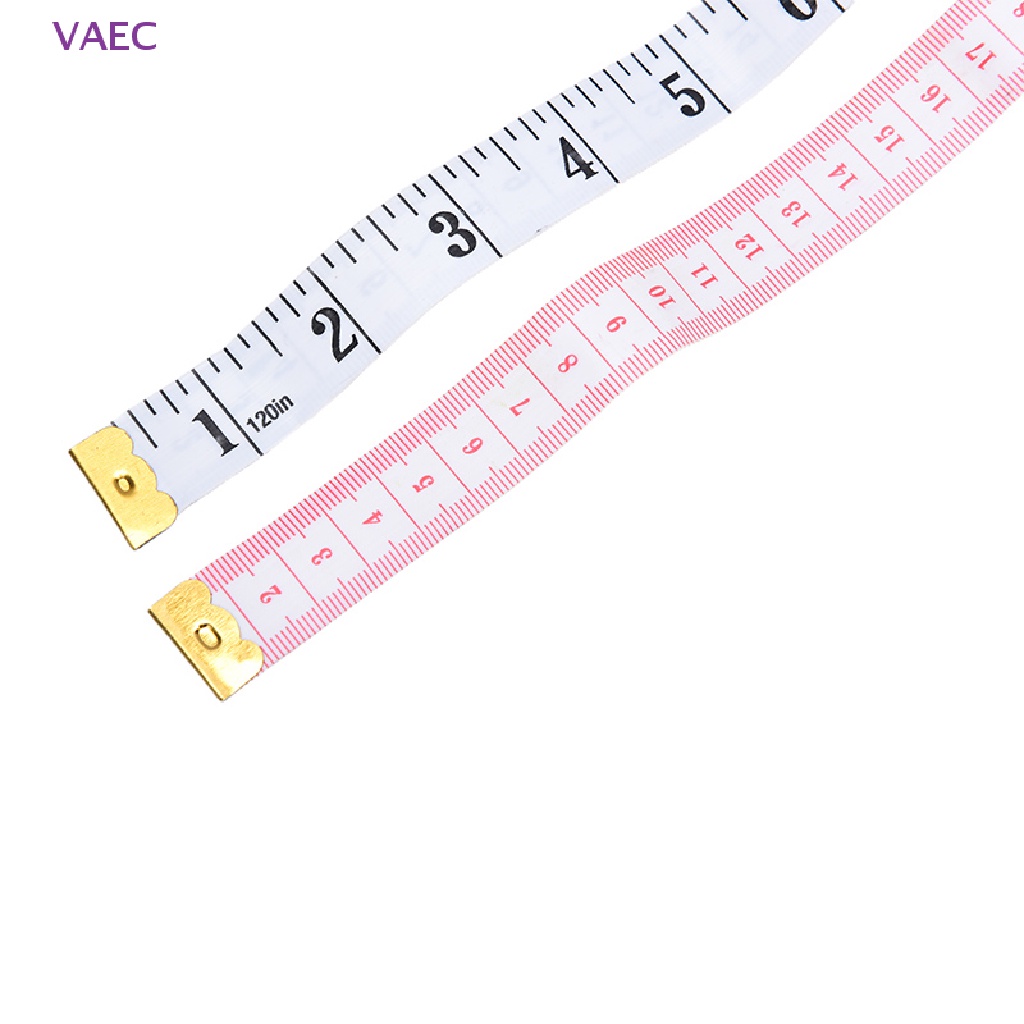 2m Soft Tape Measure Clothing Tailor Measuring Ruler White Waist  Circumference