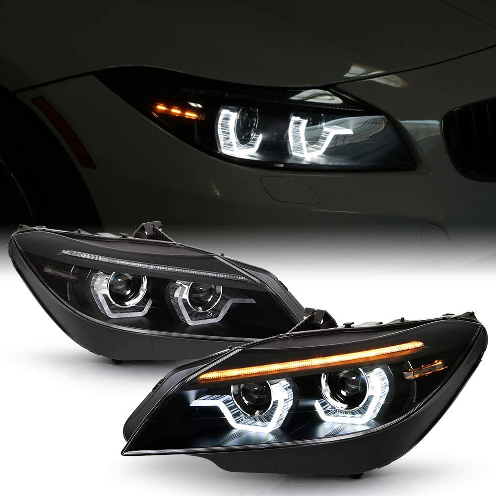 BMW E89 z4 led headlamp headlight head lamp light drl sequential signal ...