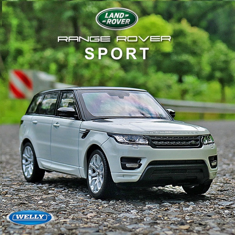 WELLY 1:24 Land Range Rover Sport SUV Alloy Car Model Diecasts | Shopee ...