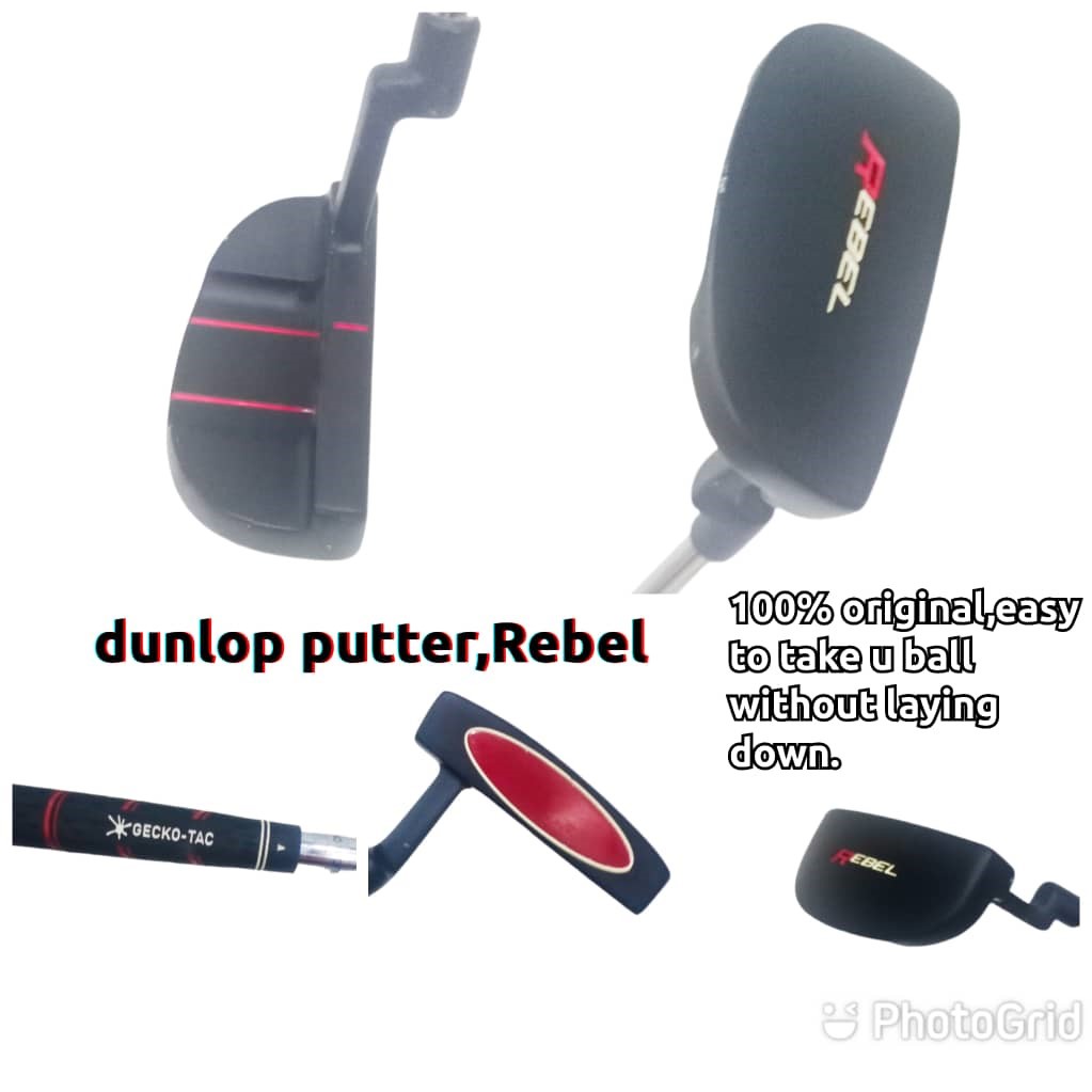 Golf Dunlop Putter Model Rebel,100 Original right handle,length 88cm