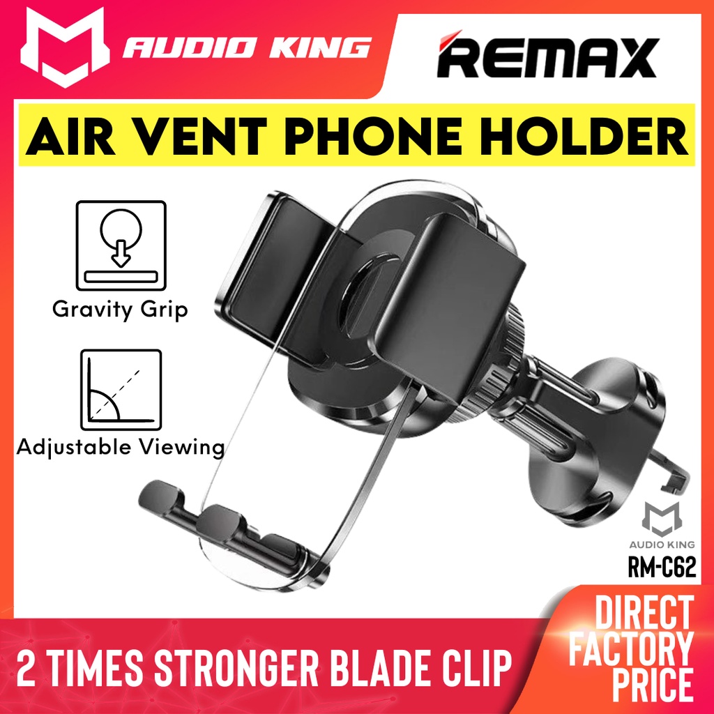 REMAX In Car Phone Holder Air Vent Phone Holder Car Handphone Holder ...