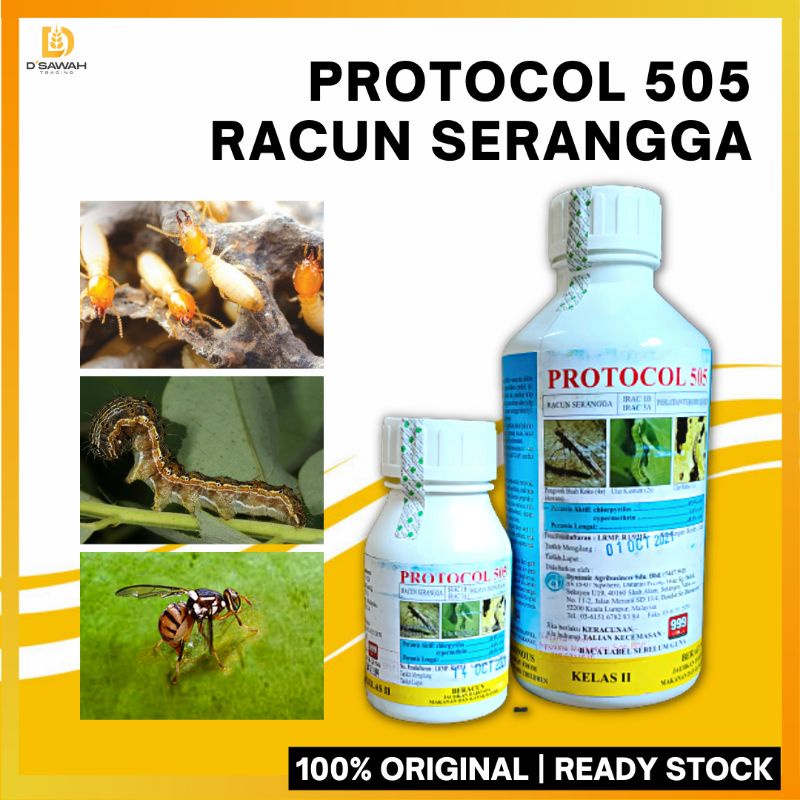 PROTOCOL 505 Racun Ulat Anai anai / Pest control Shopee Malaysia