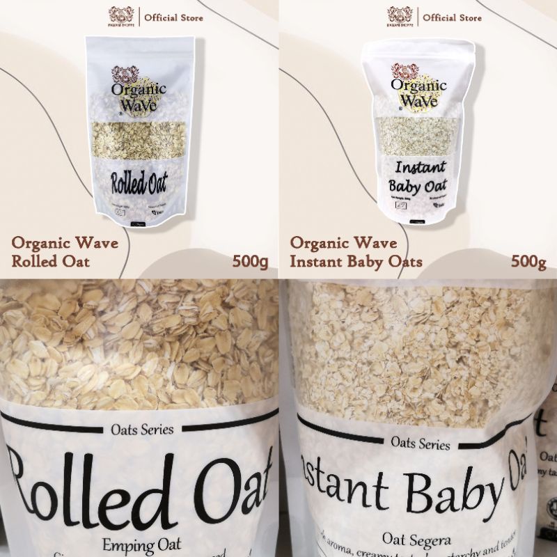 Mamami Organic WaVe Instant Baby Oat Organic Rolled Oat Cereal ...