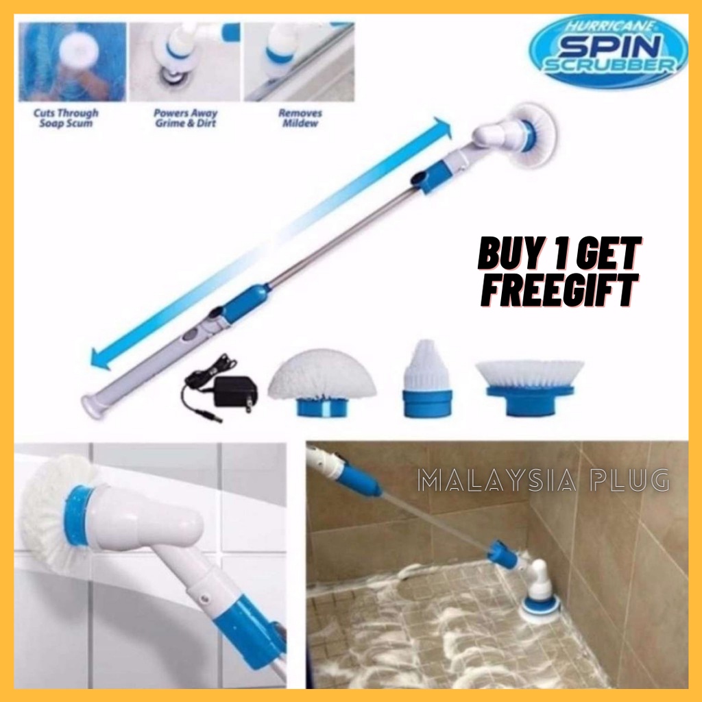 Toilet Brush Electric Scrubber Cordless Power Scrubber Bathroom Mesin