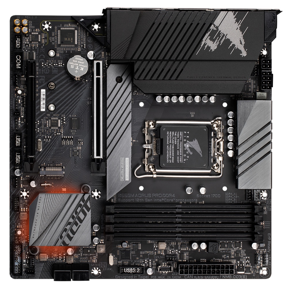 GIGABYTE B660M AORUS PRO DDR4 mATX Intel Motherboard | LGA 1700 Mobo ...