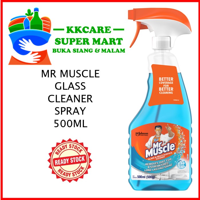 MR MUSCLE Glass Cleaner Spray 500ml Shopee Malaysia