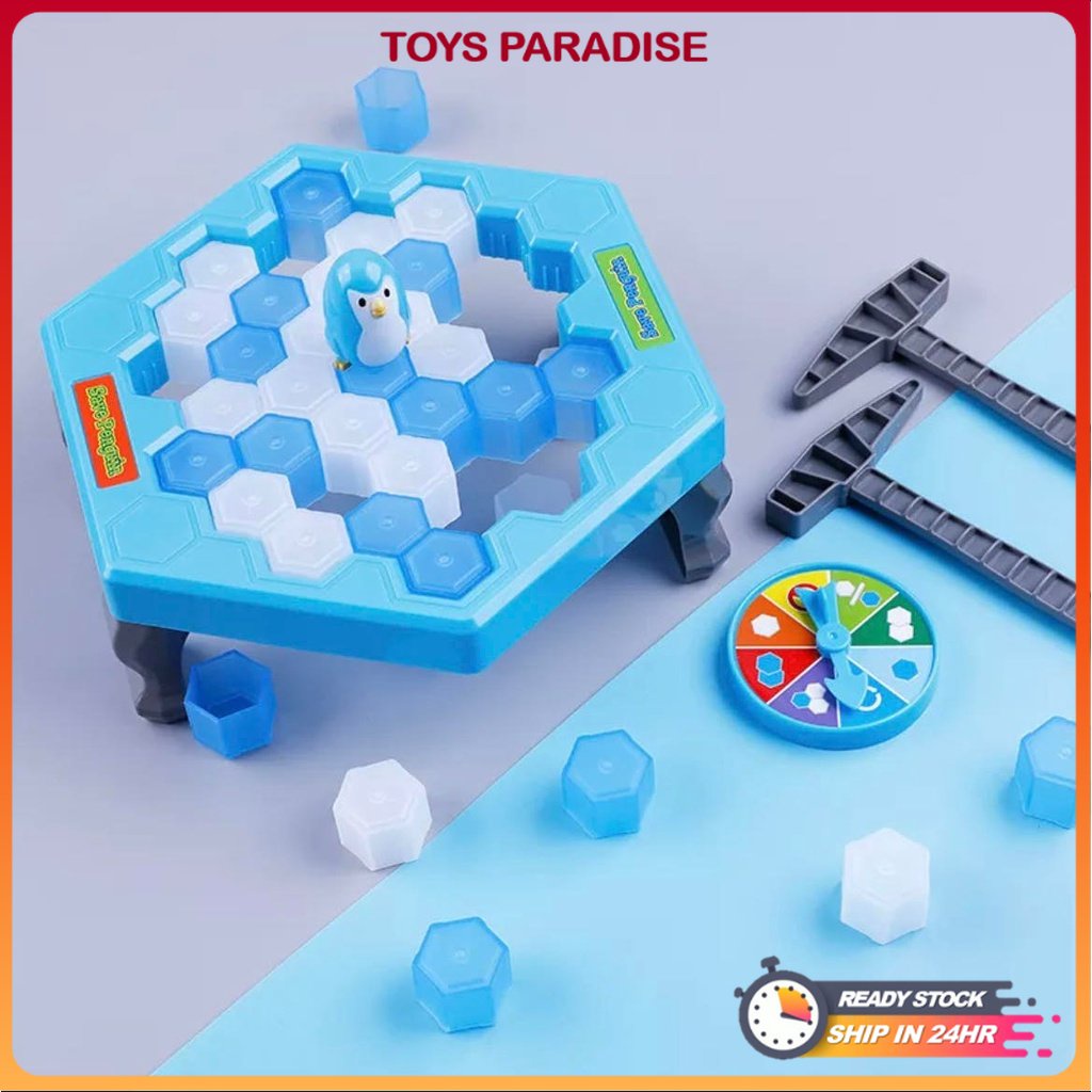 【Malaysia Stock】Mini Penguin Trap Ice Breaker Penguin Game Family