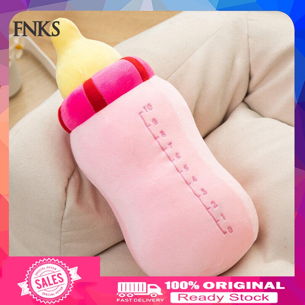 [Ready stock] Soft Plush Doll Pillow Christmas Gift Milk Bottle Doll