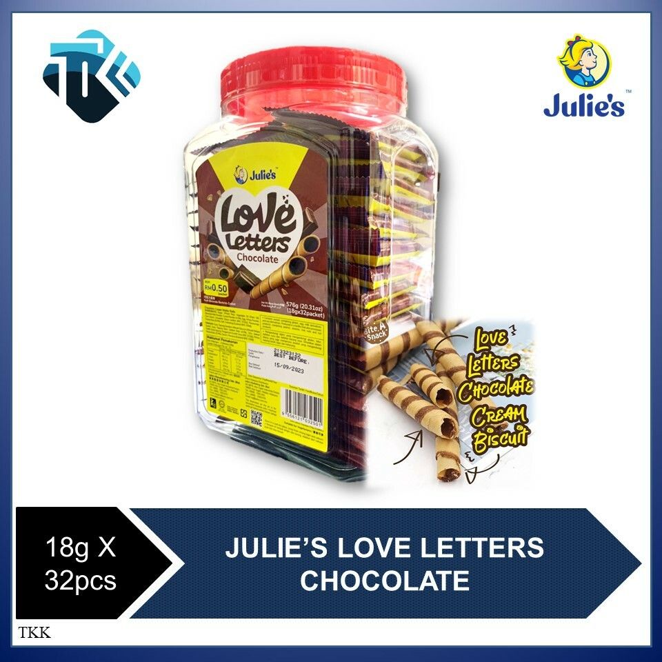 G X Julie S Love Letter Chocolate Shopee Malaysia